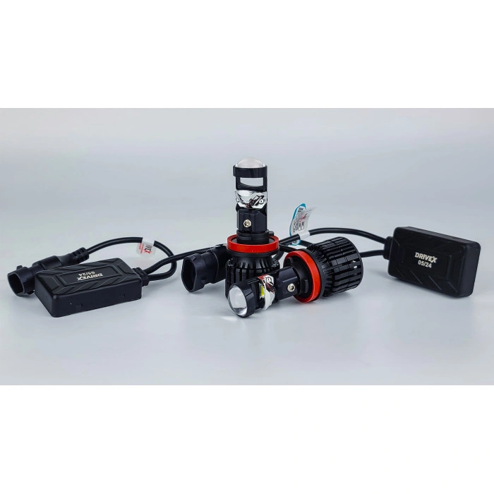 えるページ LED лампи автомобільні з лінзою DriveX LE-07 H11 6000K 55W 9-32V